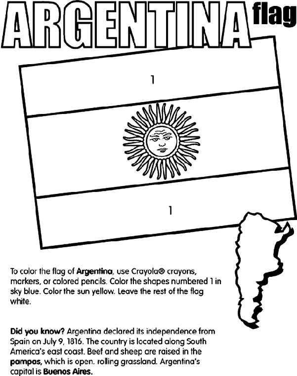 Argentina | crayola.com.au